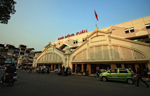 Dong Xuan market today